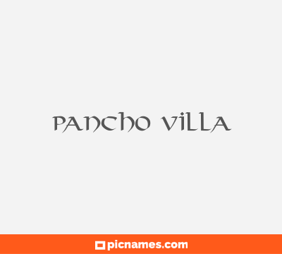 Pancho Villa